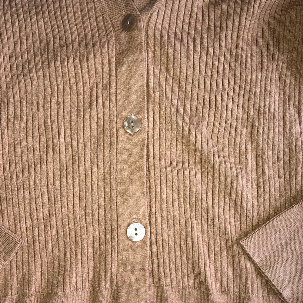 A New Day V-Neck Ribbed Cardigan - Picture 6 of 7